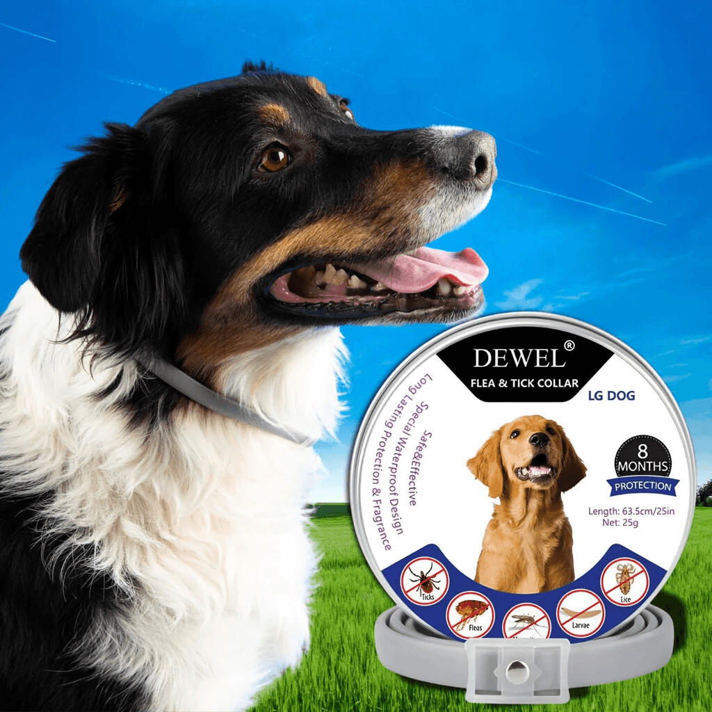 #1 — DEWEL™ Natural Tick Repellent Collar for Dogs